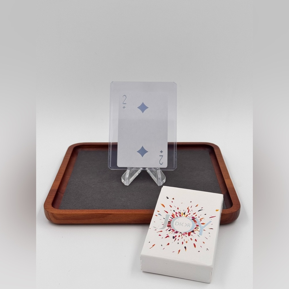 2 of Diamonds Collectible Dior Playing Card